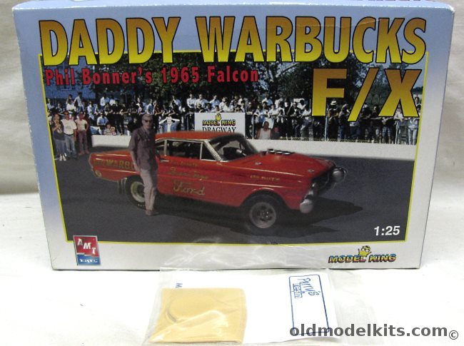 AMT 1/25 Daddy Warbucks Phil Bonner's 1965 Ford Falcon F/X - With Perrys Resin Hood, 21442P plastic model kit